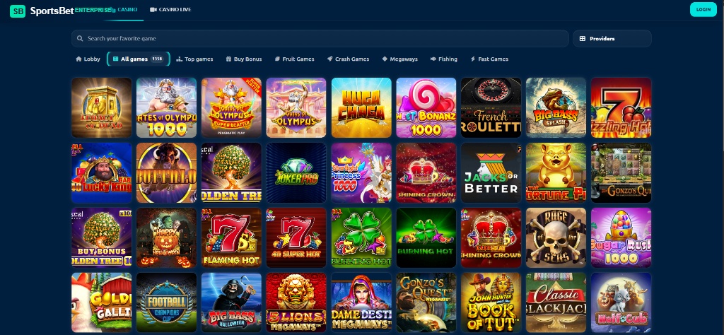 Live Casino Game Aggregator with Pragmatic Play and Evolution